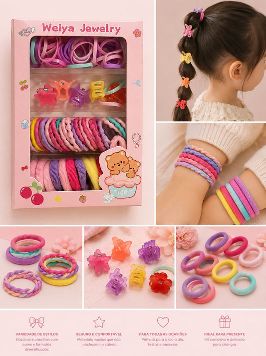 Kit de Acessorio de Cabelo