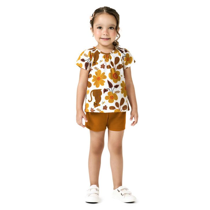 Conjunto Blusinha e Shorts