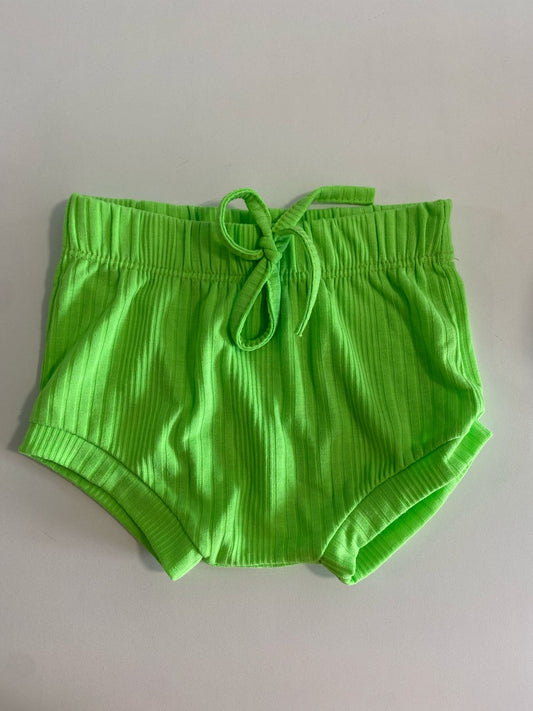 Shorts Tapa Fralda Verde Neon