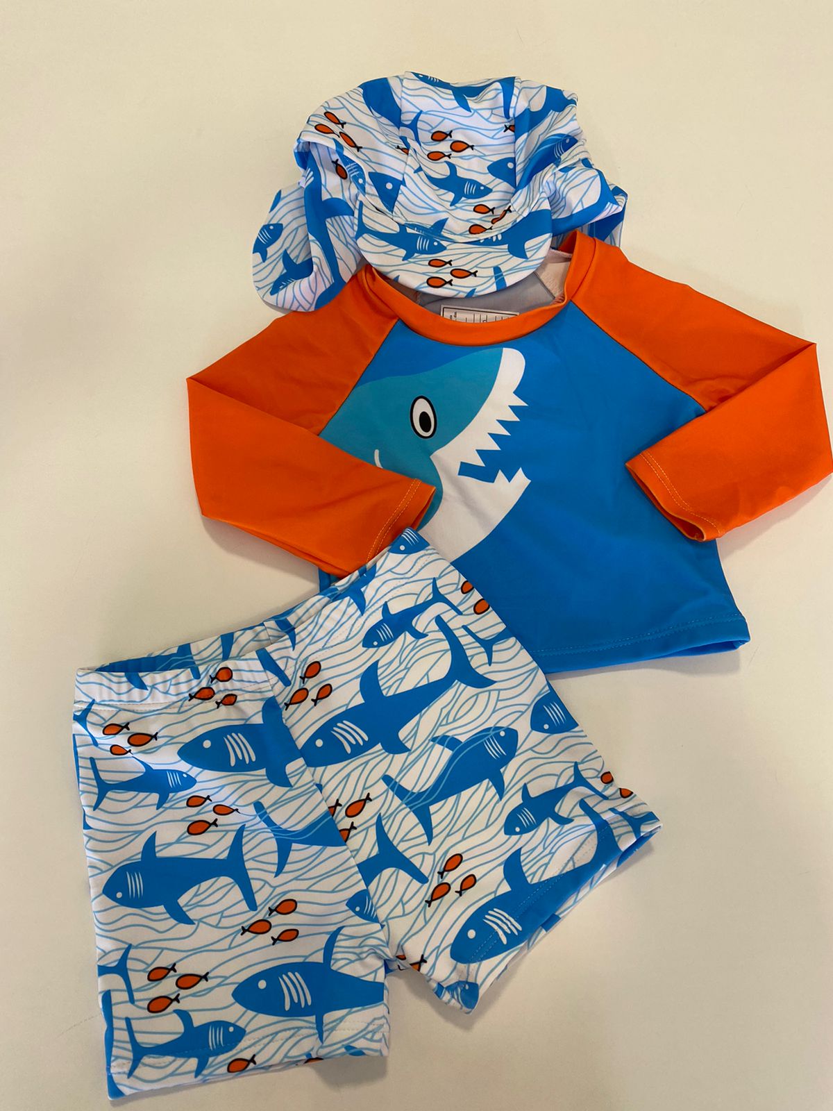 Conjunto Piscina com Chapeuzinho