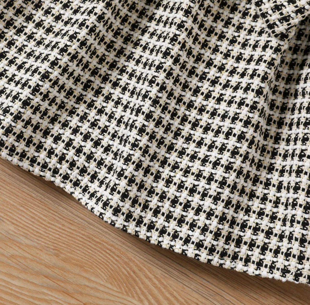 Vestido Preto xadrez