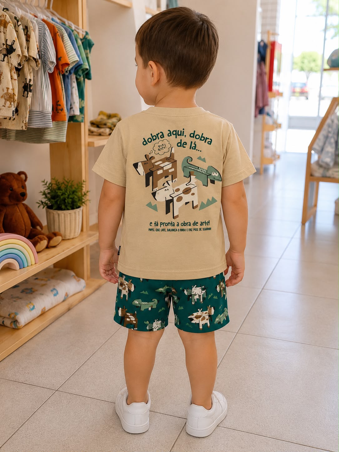 Conjunto Camiseta e Shorts