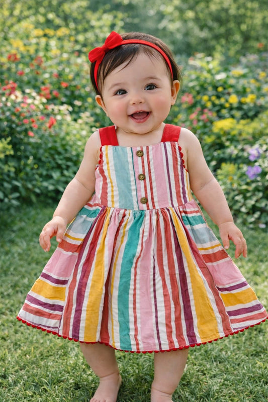 Vestido Listrado