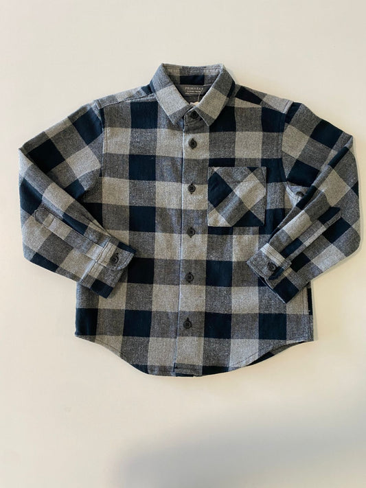 Camisa Manga Longa Xadrez