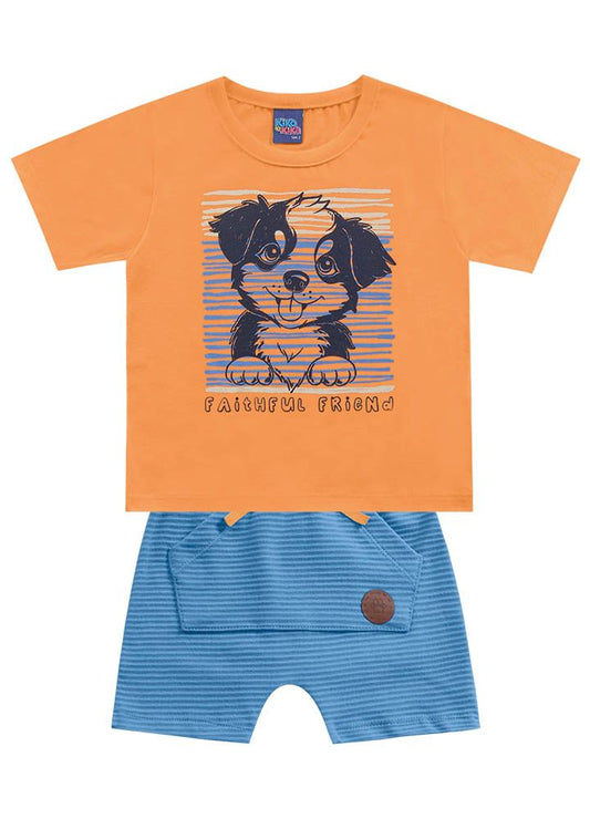 Conjunto Camiseta e Shorts