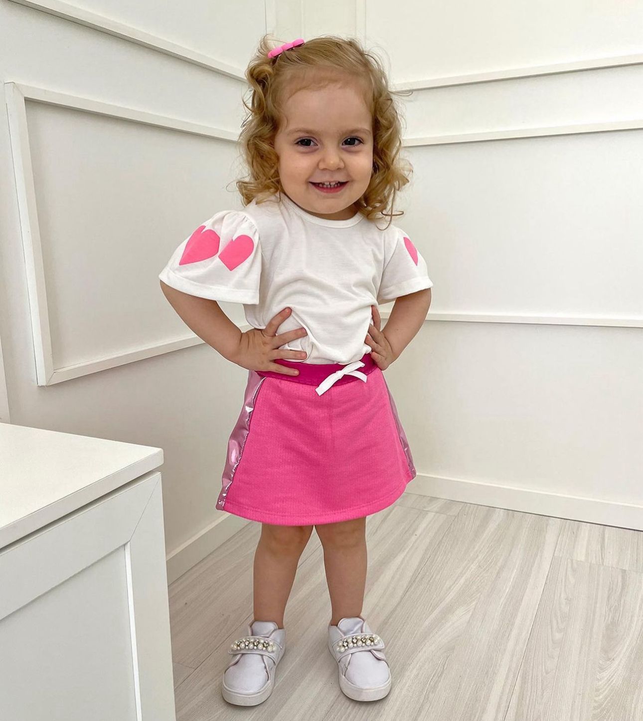 Conjunto Blusinha e Saia