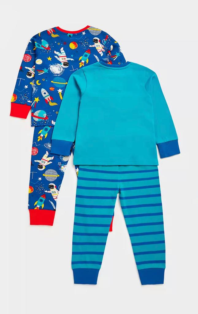Pijama Menino Manga Longa