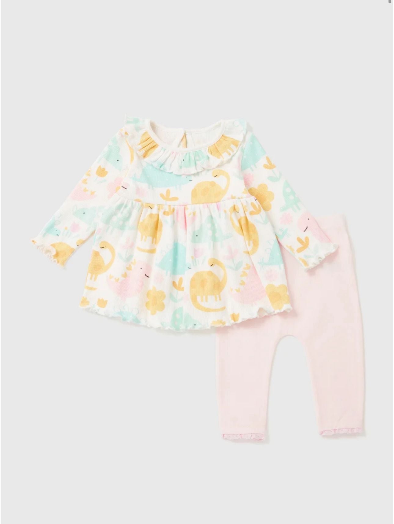 Conjunto Canelado Floral