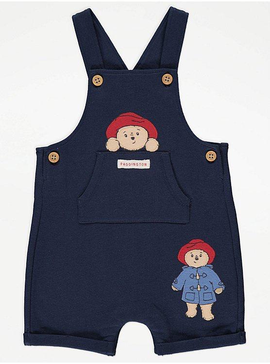 Jardineira Urso Paddington e Dino