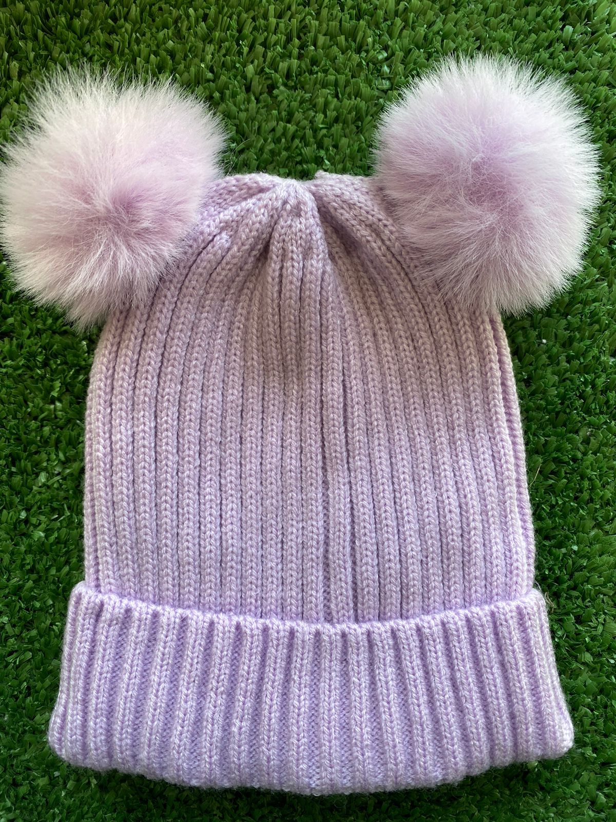 Touca Menina Com Pompom