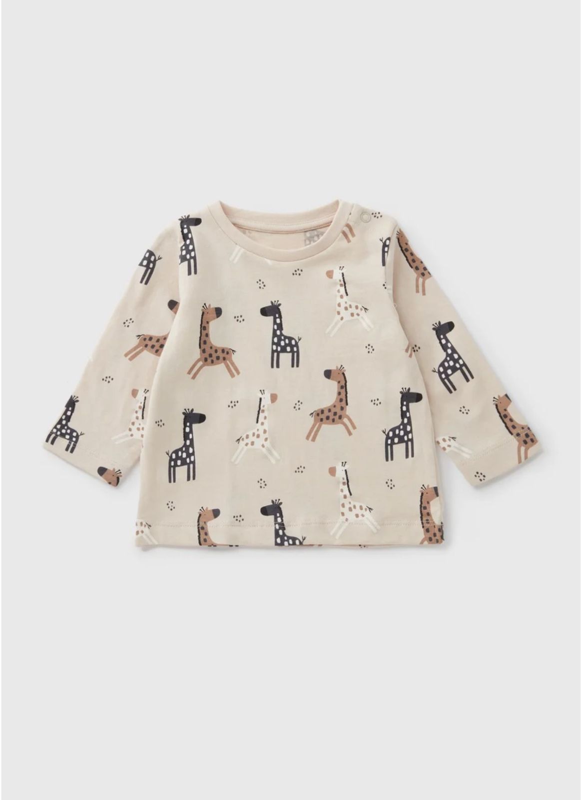 Camiseta Manga Longa Girrafa