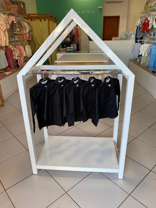 Camisa Manga Longa Preta