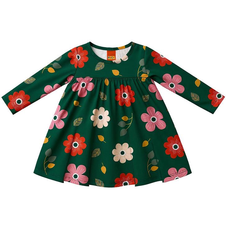 Vestido Manga Longa