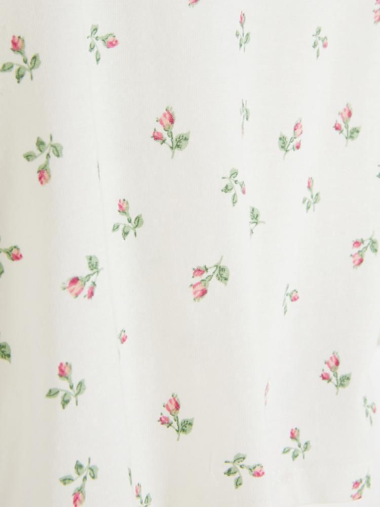 Conjunto Floral Calca Verde com Blusinha Florida