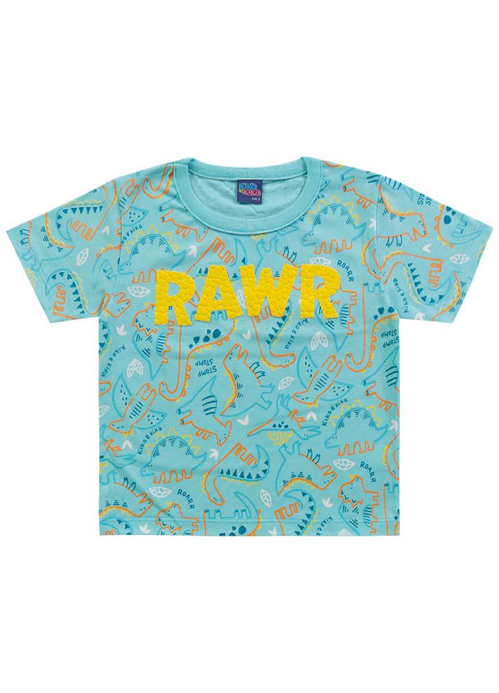 Camiseta Estampada Dino