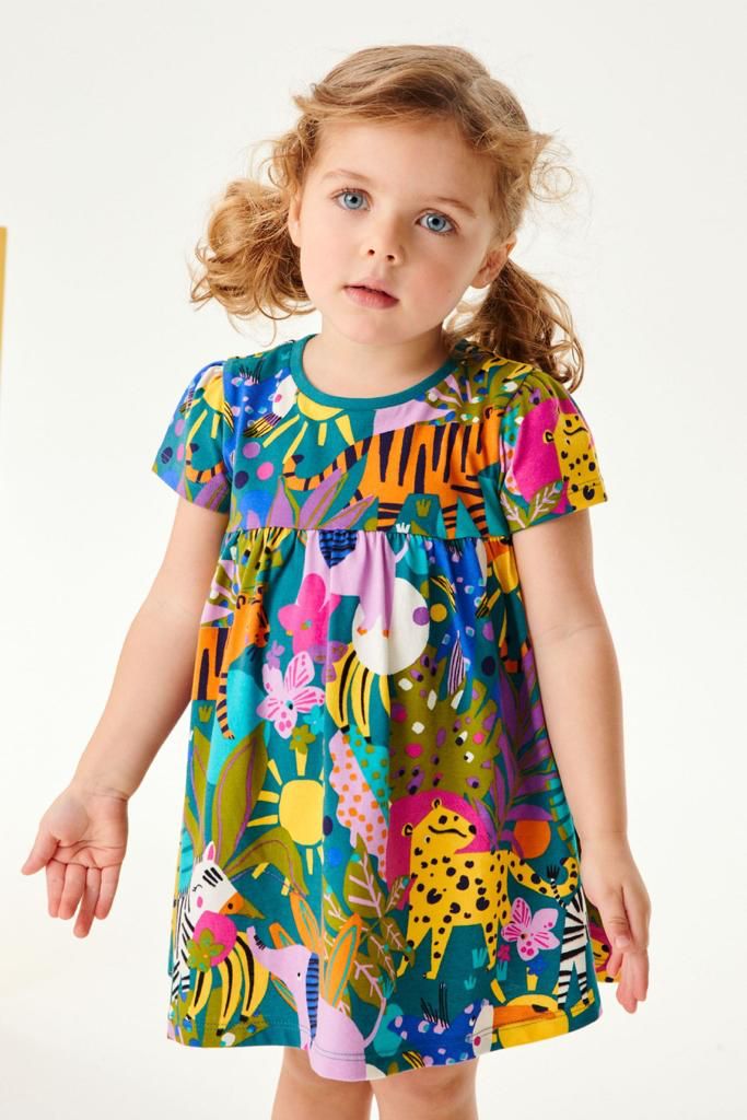 Vestido Florido Animais