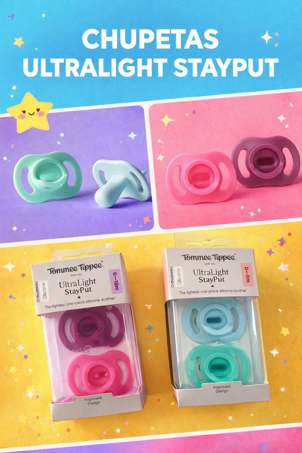Chupeta tommee tippee