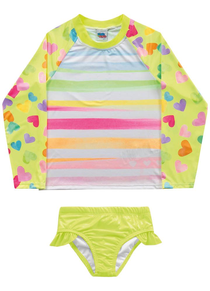 Conjunto Blusinha Manga longa e Calcinha