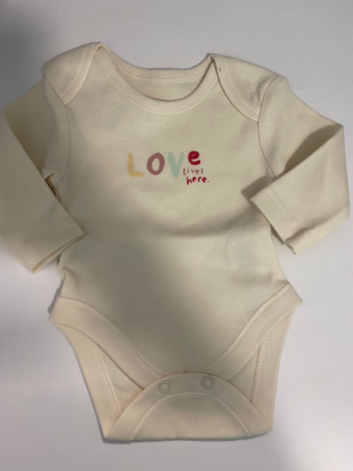 Body Manga Longa Menina e Menino Estampado