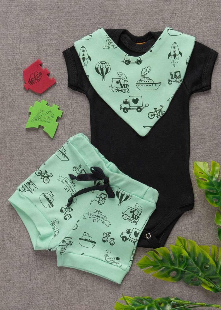 Conjunto Ropek Curto Desenhos