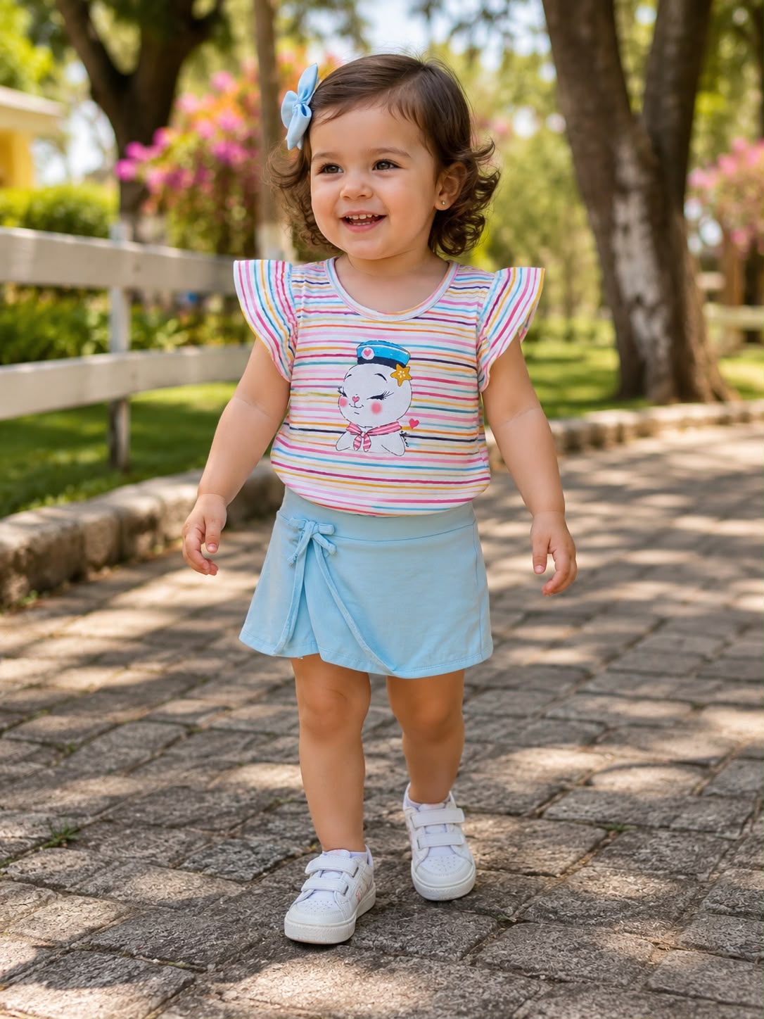 Conjunto Blusinha e Shorts