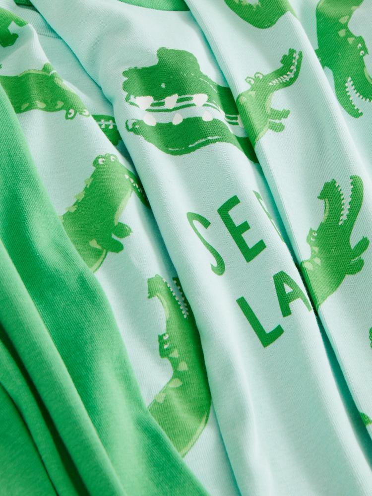 Pijama Manga Longa Dinossauro