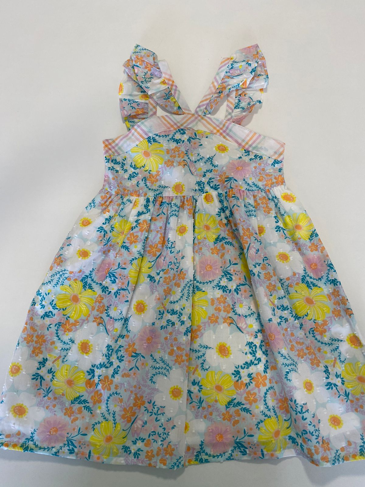 Vestido Estampado e Listrado