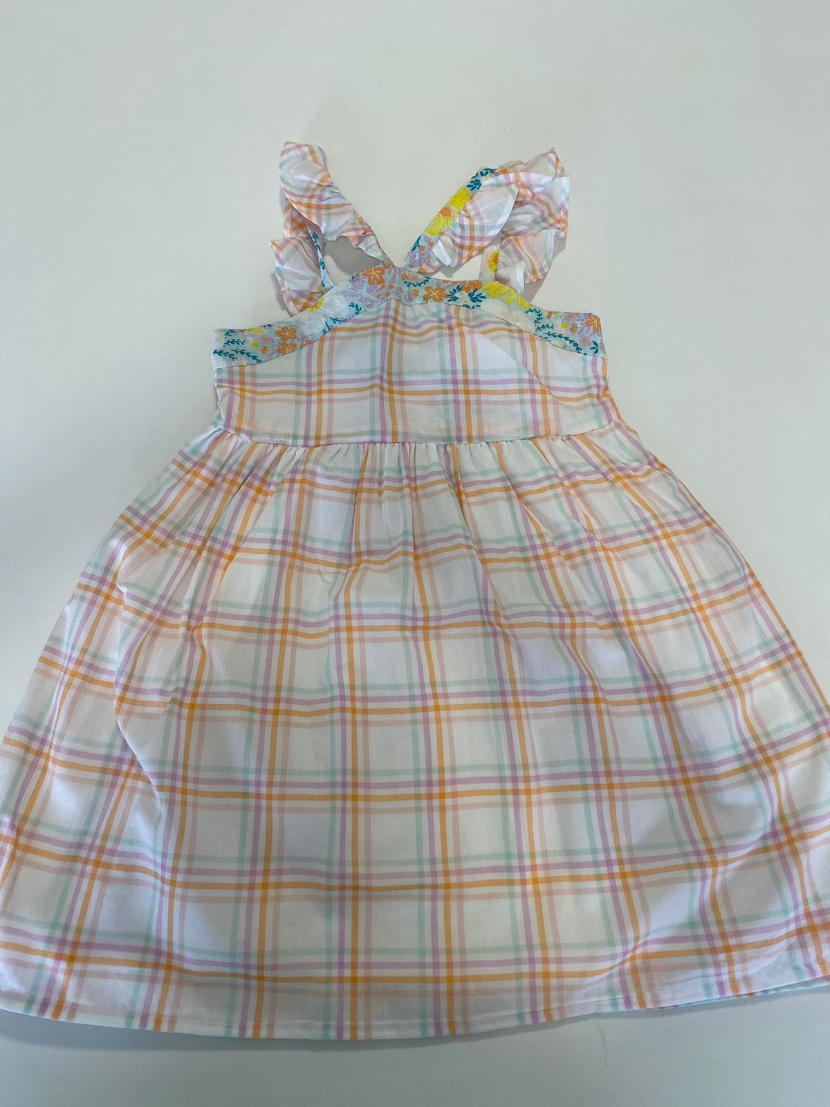 Vestido Estampado e Listrado