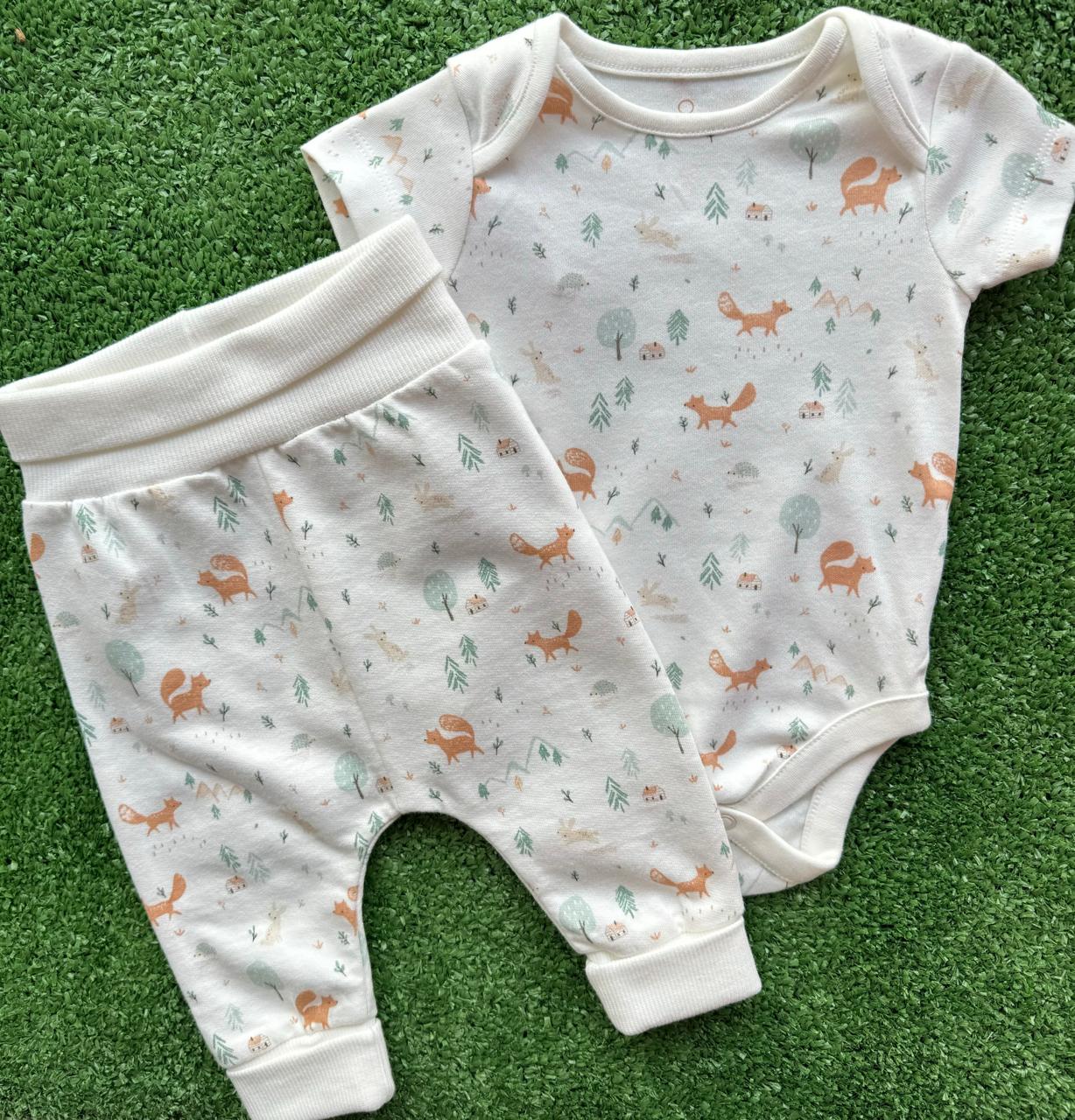 Conjunto Body e Calça Unissex