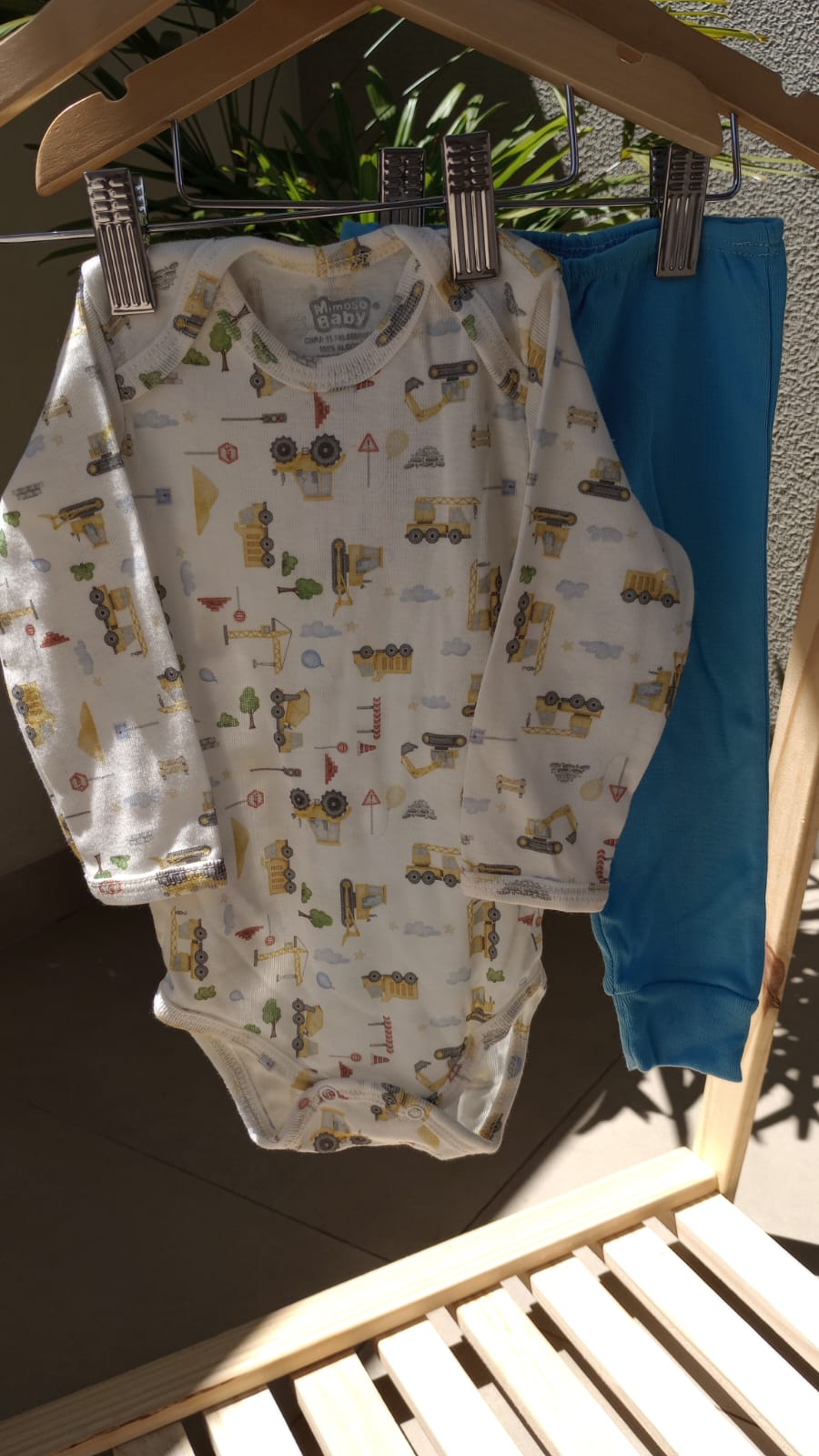 Conjunto Body Manga Longa e Calça