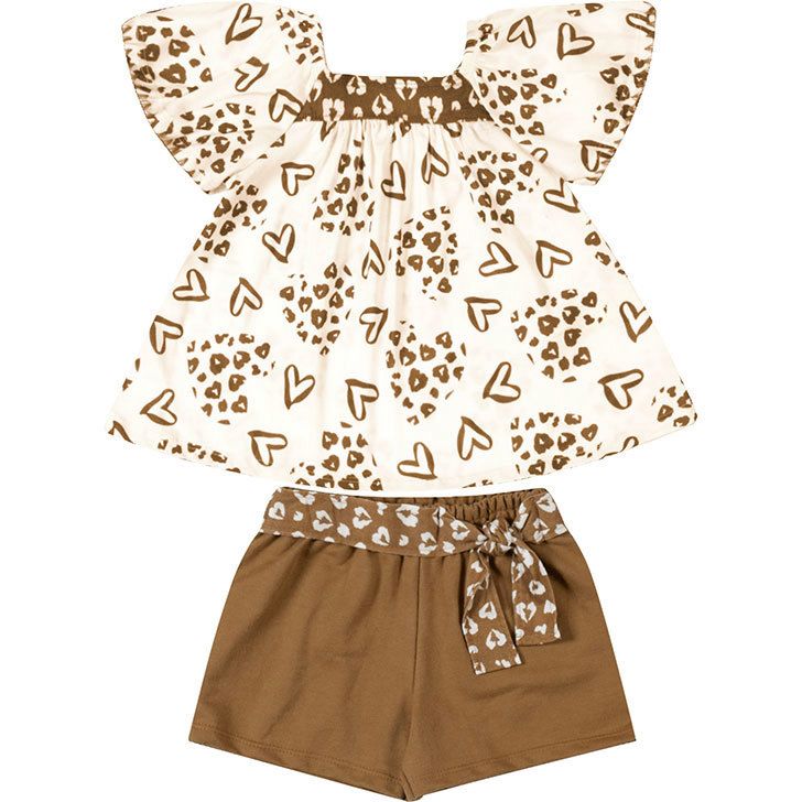 Conjunto de Blusinha e Shorts