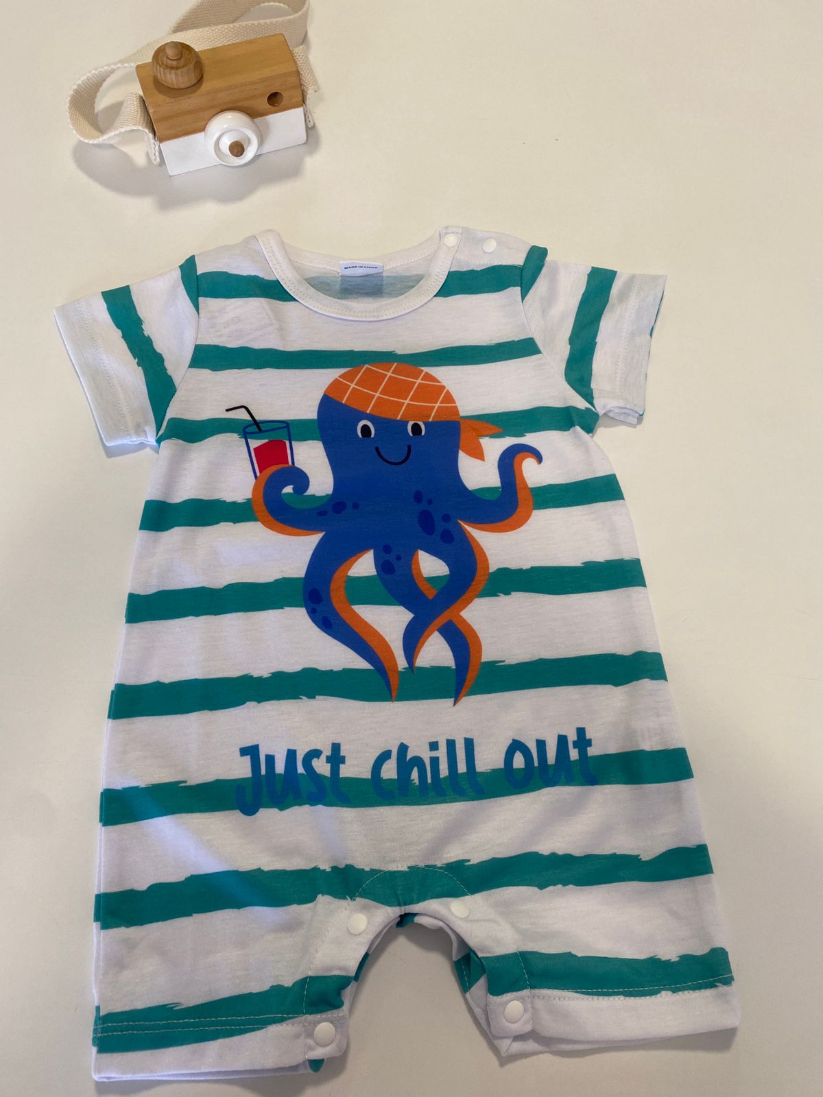 Jardineira Listrada Polvo