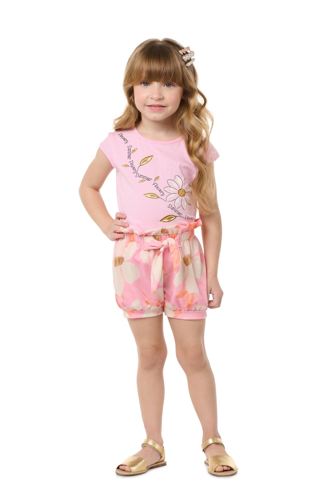 Conjunto Blusinha e Shorts