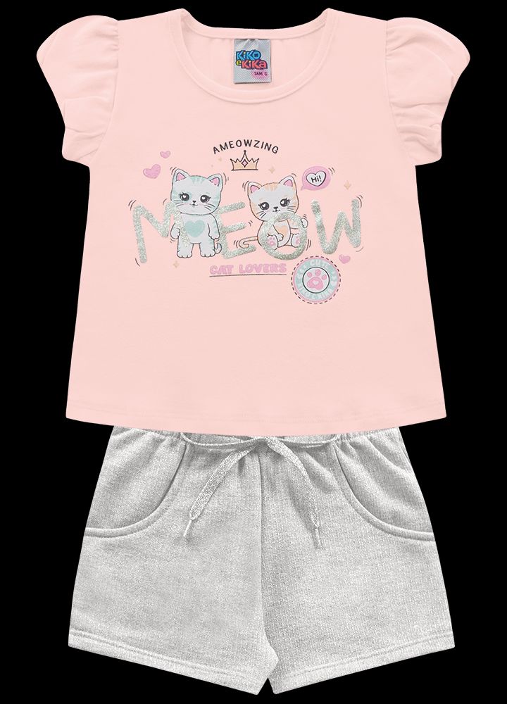 Conjunto Blusinha e Shorts