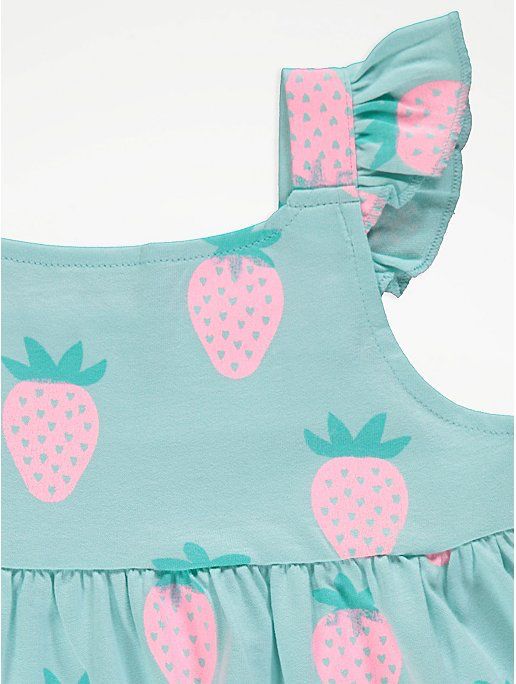Conjunto Estampado , Morango,  Bege floral, Rosa floral