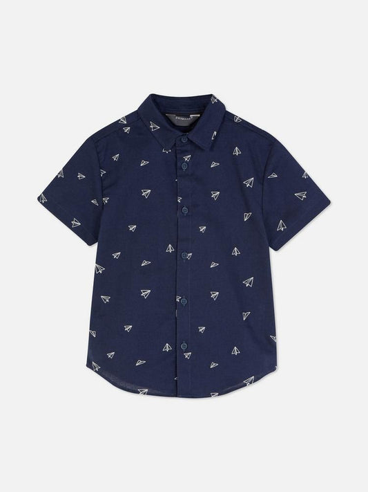 Camisa Azul Marinho Gola Polo