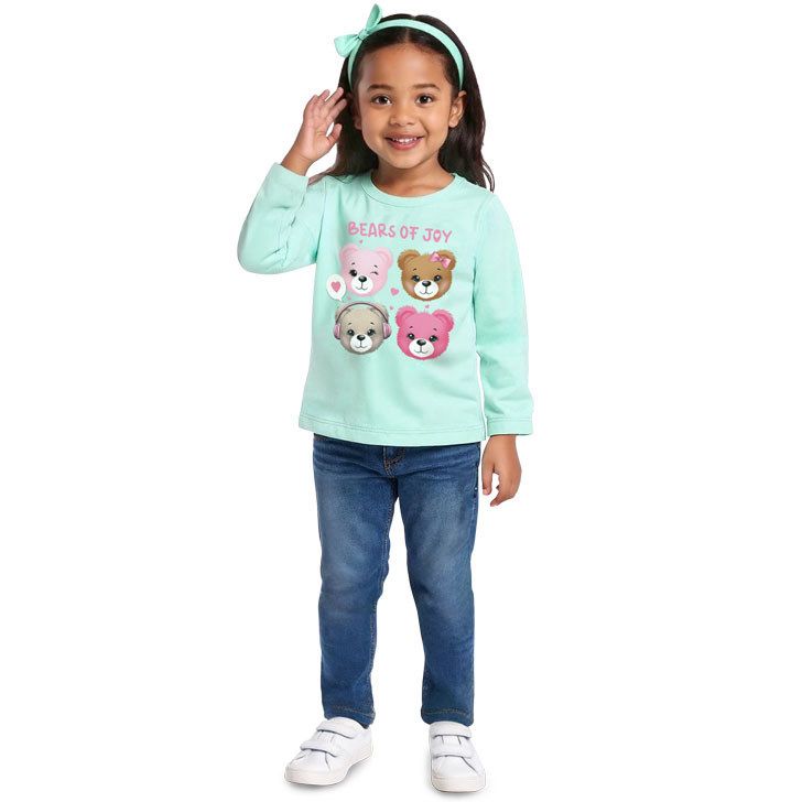 Blusinha Manga longa