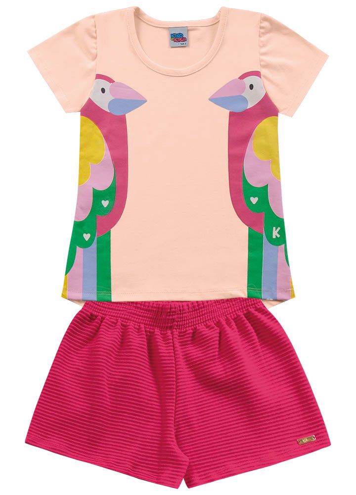 Conjunto Blusinha e Shorts