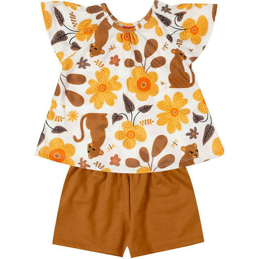 Conjunto Blusinha e Shorts