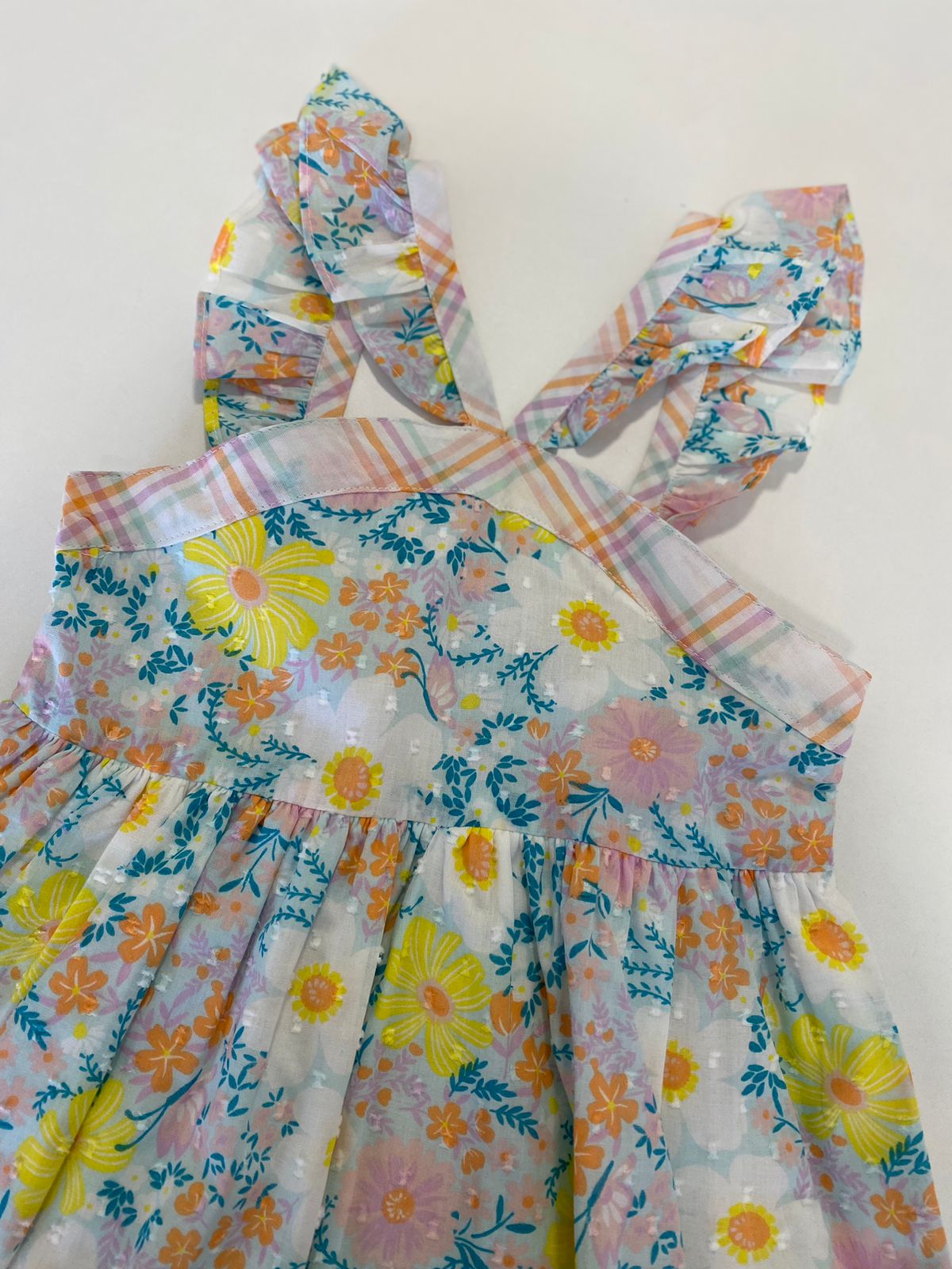 Vestido Estampado e Listrado