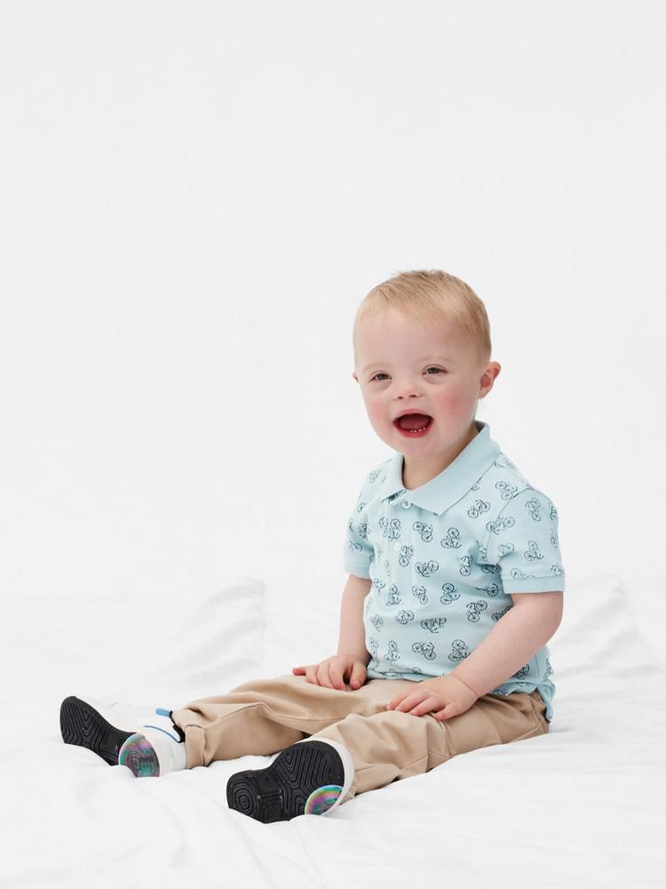 Camiseta Polo Azul