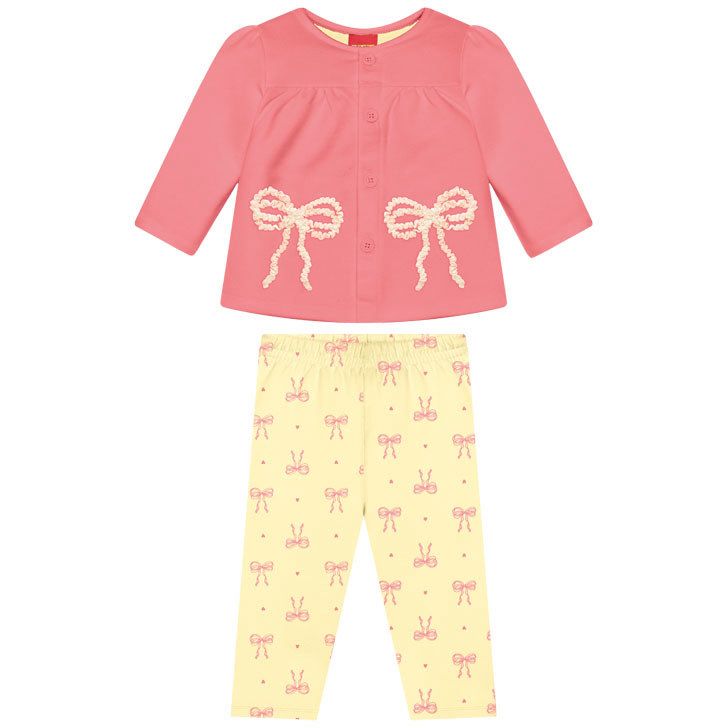 Conjunto Blusa Manga Longa e Calça