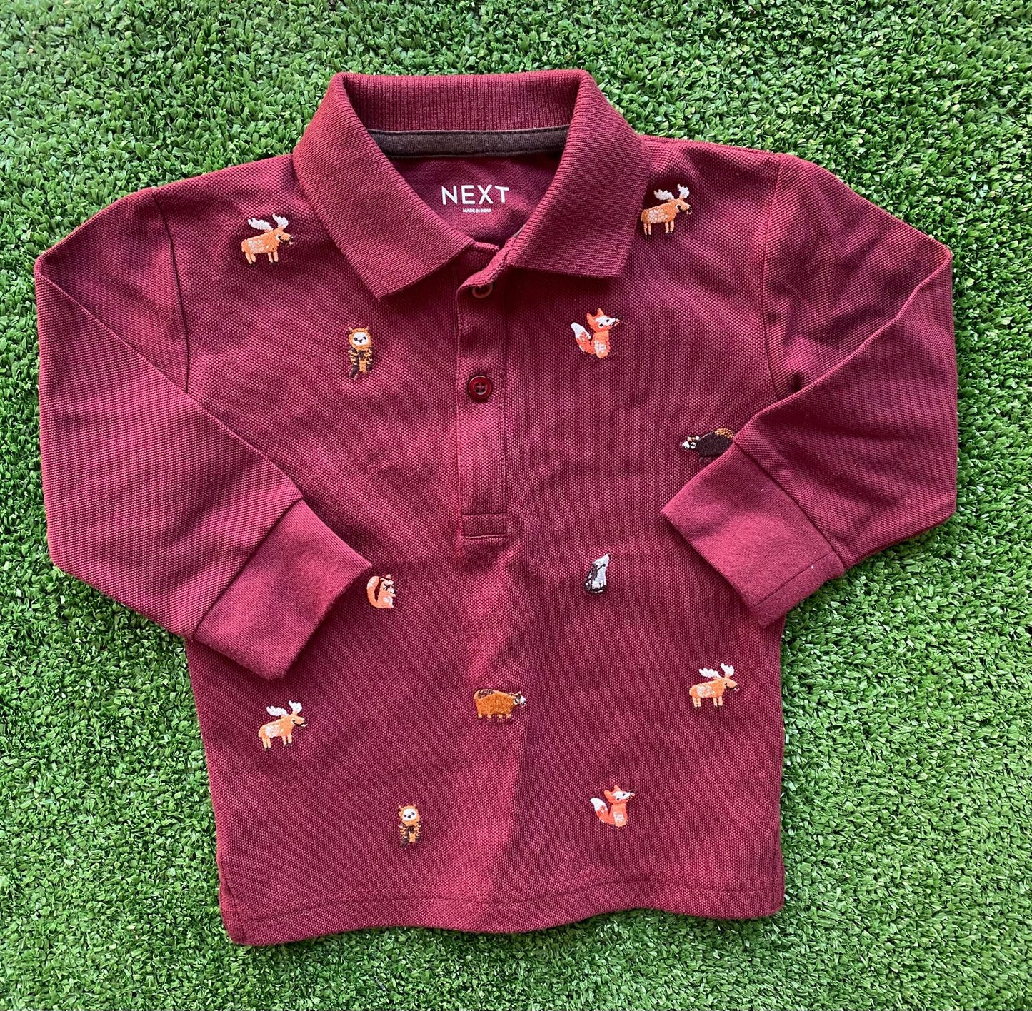 Camisa Polo Manga Longa