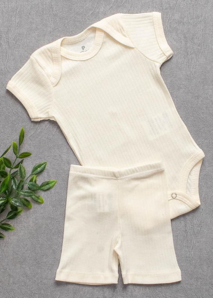 Conjunto Canelado Curto Ropek