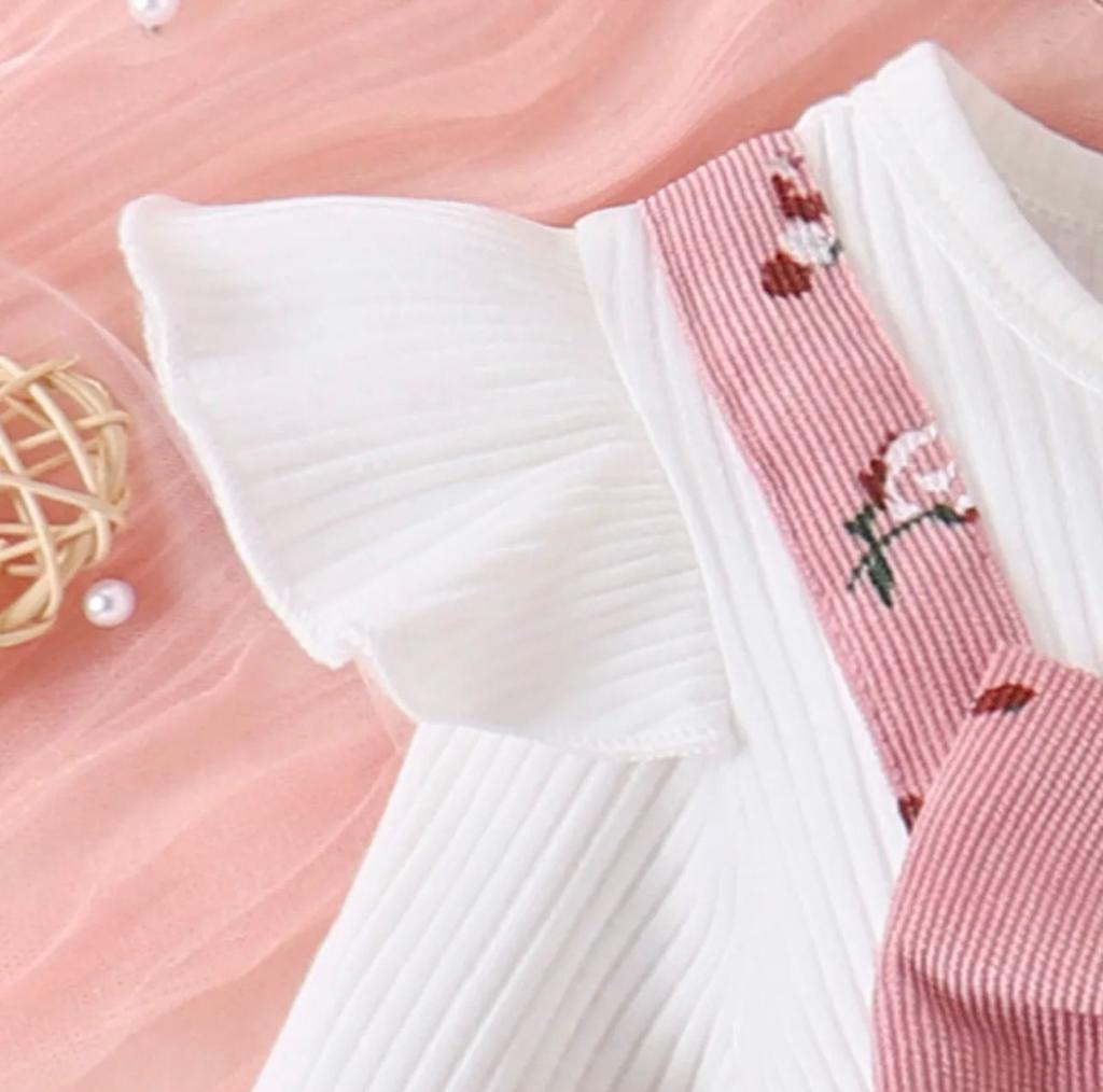 Vestido Rosa Estampado