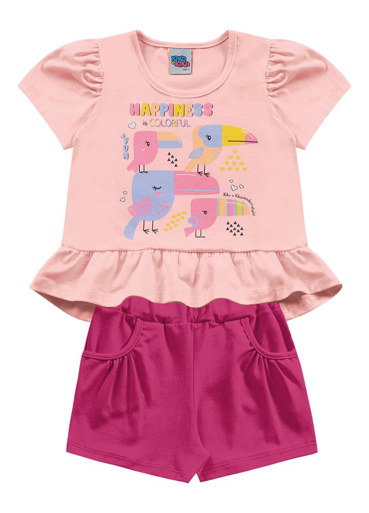 Conjunto Blusinha e Shorts
