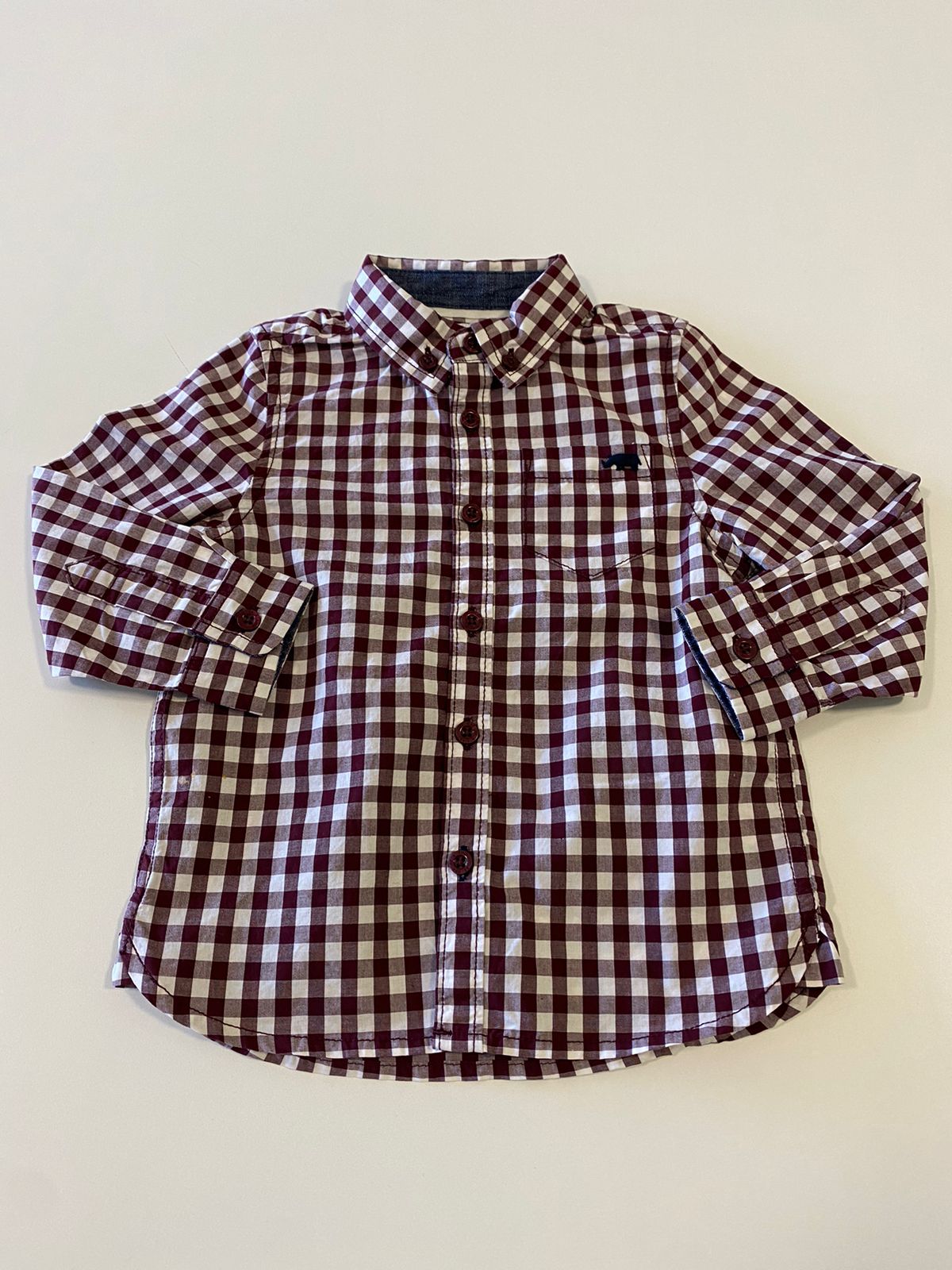Camisa Manga Longa Xadrez