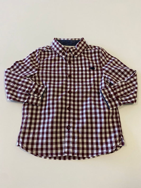 Camisa Manga Longa Xadrez