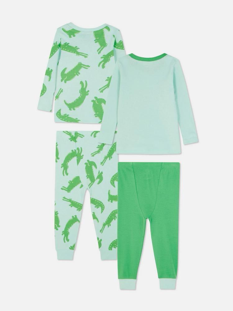 Pijama Manga Longa Dinossauro