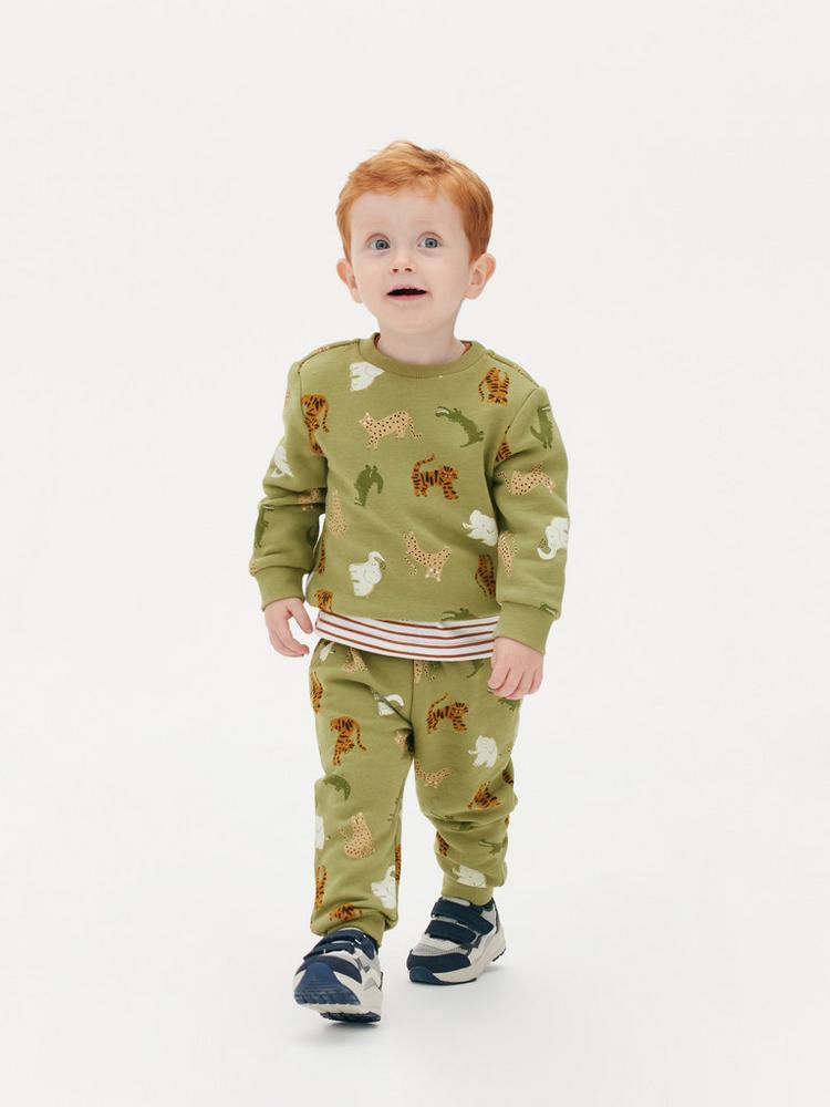 Conjunto Moletom Mickey, Safari e Hulk
